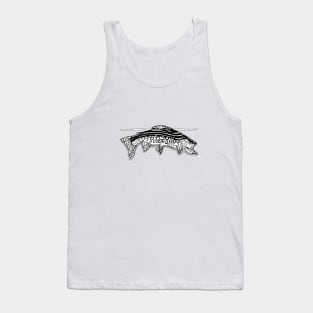 Zebra Trout Tank Top